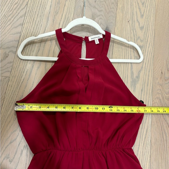Monteau Halter Mini Dress - M - Picture 10 of 12